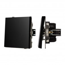 Механизм звонкового выключателя SWT-TENDO-MKR1-PL-BK (230V, 10A) (Arlight, -)