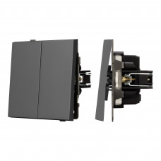 Механизм выключателя управления шторами SWT-TENDO-MKR2-SFPL-GR (230V, 10A) (Arlight, -)