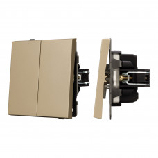 Механизм выключателя управления шторами SWT-TENDO-MKR2-SFPL-GD (230V, 10A) (Arlight, -)