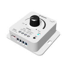 INTELLIGENT ARLIGHT Диммер SMART-PWM-101-32-DIM-SUF (12-48V, 1x8A, 2.4G) (IARL, IP20 Пластик, 5 лет)